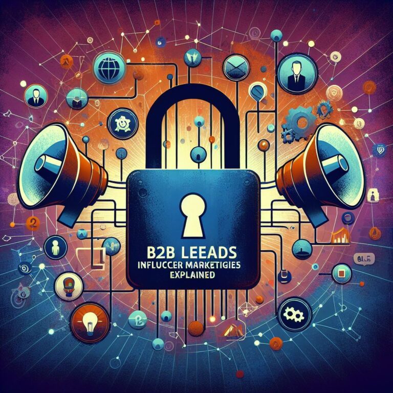 Unlocking B2B Leads: Influencer Marketing Strategies Explained